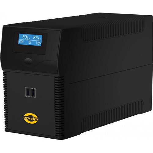 Zasilacz UPS ORVALDI i1000 LCD 1000VA 600W