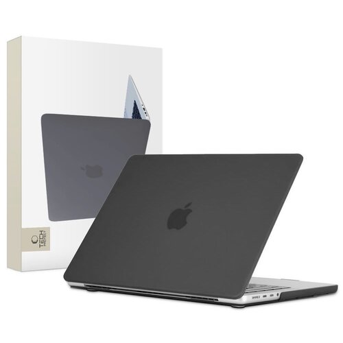 Etui na laptopa TECH-PROTECT Smartshell do Apple Macbook Pro 16 Cali Czarny Mat