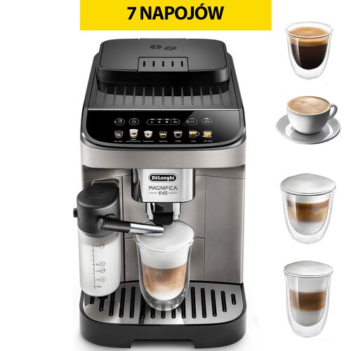 Ekspres DELONGHI Magnifica Evo ECAM290.81.TB Tytanowy