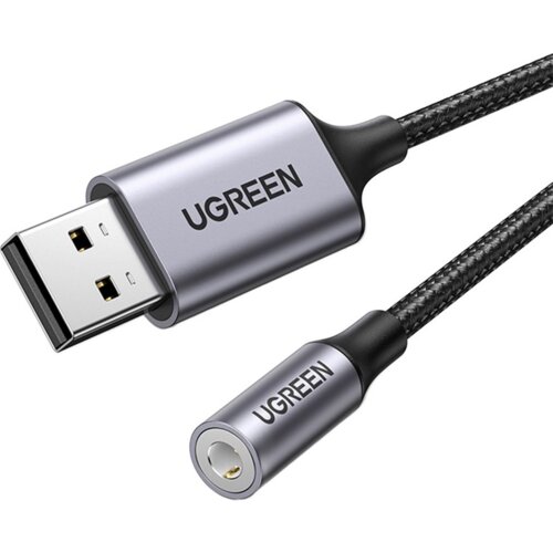 Adapter UGREEN CM477 USB-A - Jack 3.5 mm