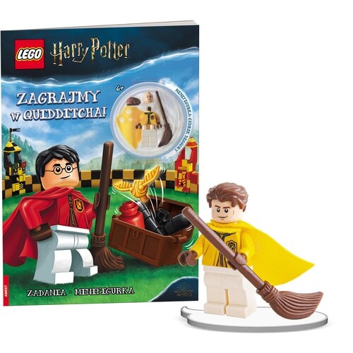 Książka LEGO Harry Potter Zagrajmy w Quidditcha LNC-6407 (okładka miękka)