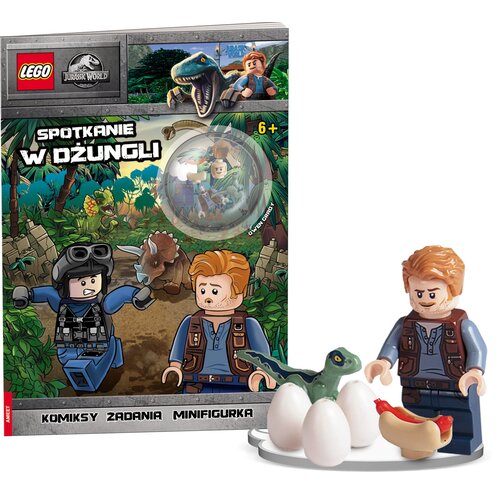 Książka LEGO Jurassic World Spotkanie w dżungli LNC-6202S1