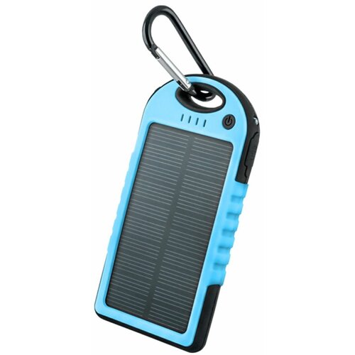 Powerbank solarny SETTY GSM036555 5000 mAh Niebieski