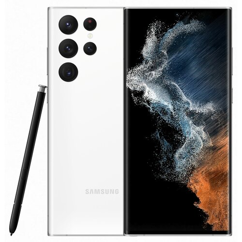 Smartfon SAMSUNG Galaxy S22 Ultra 12/256GB 5G 6.8" 120 Hz Biały SM-S908