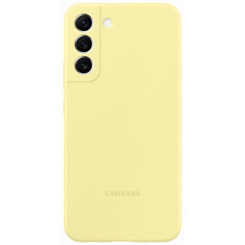 Etui SAMSUNG Silicone Cover do Galaxy S22+ Żółty EF-PS906TYEGWW