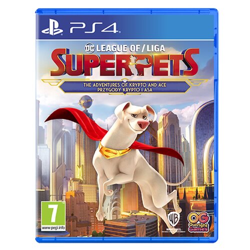 DC Liga Superpets: Przygody Krypto i Asa Gra PS4 (Kompatybilna z PS5)