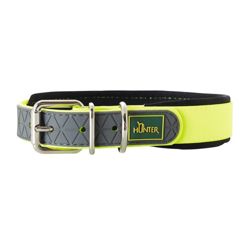 Obroża HUNTER Convenience Comfort 63082 (22 - 30 cm) Żółty