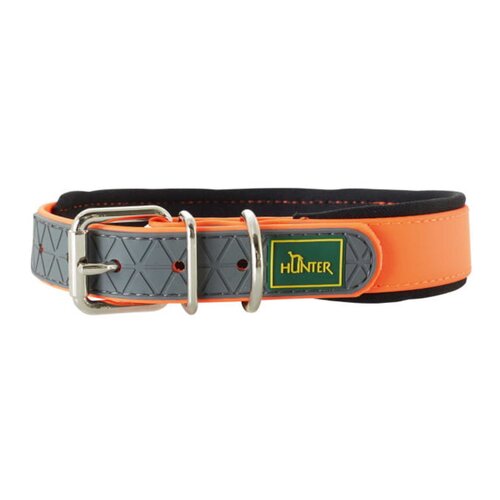 Obroża HUNTER Convenience Comfort 63083 (22 - 30 cm) Pomarańczowy
