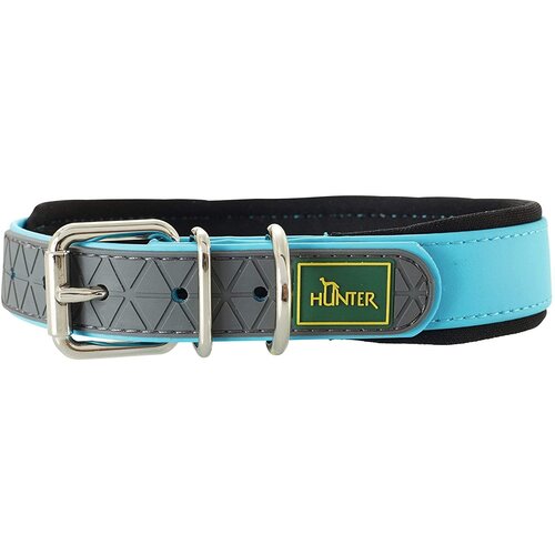 Obroża HUNTER Convenience Comfort 63099 (32 - 40 cm) Turkusowy