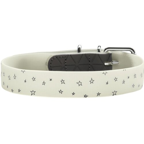Obroża HUNTER Convenience Reflect Glow 69154 (53 - 61 cm) Biało-czarny
