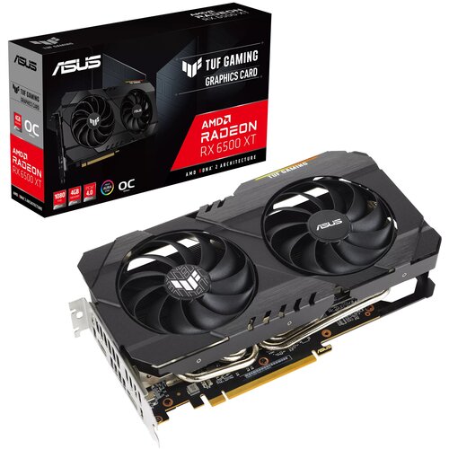 Karta graficzna ASUS TUF Gaming Radeon RX 6500 XT OC 4GB