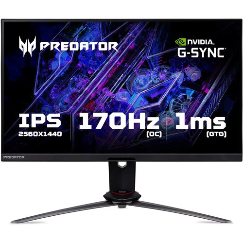 Monitor ACER Predator XB273UNVBMIIPRZX 27" 2560x1440px IPS 170Hz 1 ms