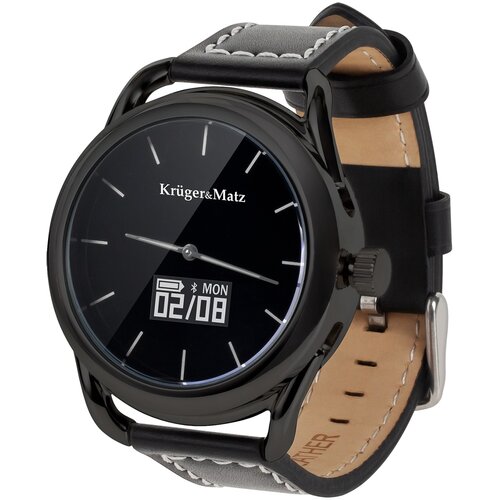 U Smartwatch KRUGER&MATZ Hybrid Czarny