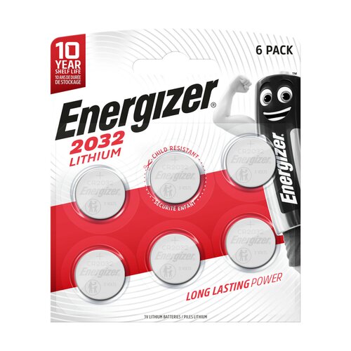 Baterie CR2032 ENERGIZER (6 szt.)