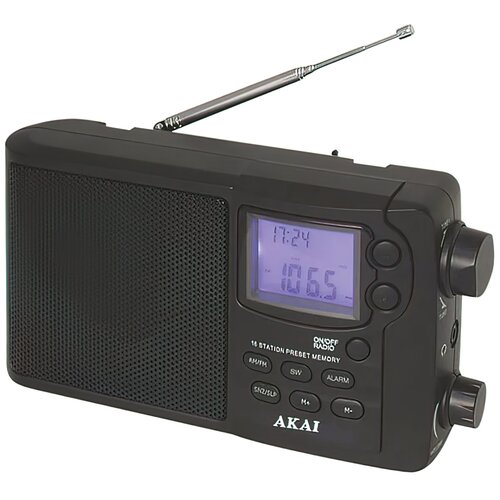 Radio AKAI APR-2418 Cyfrowe Czarny