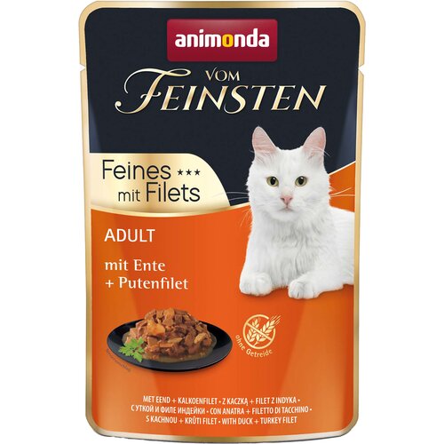 Karma dla kota ANIMONDA Vom Feinsten Kaczka z indykiem 85 g