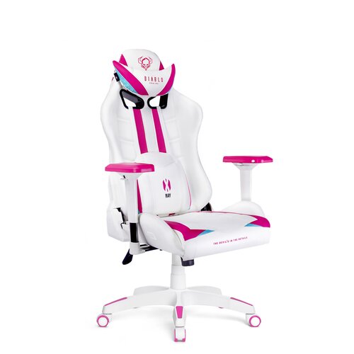 Fotel DIABLO CHAIRS X-Ray (L) Biało-różowy