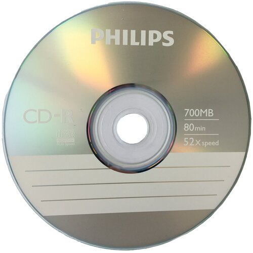 U Płyta PHILIPS CD-R 700 MB Slim
