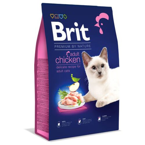 Karma dla kota BRIT Premium By Nature Kurczak 8 kg