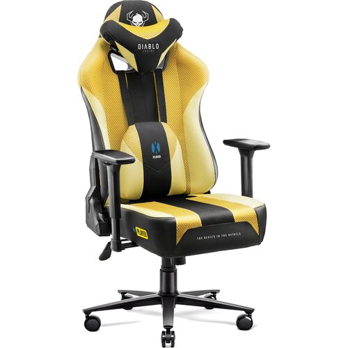 Fotel DIABLO CHAIRS X-Player 2.0 King Size Żółto-czarny