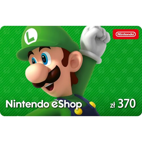 Kod aktywacyjny Nintendo eShop 370 zł