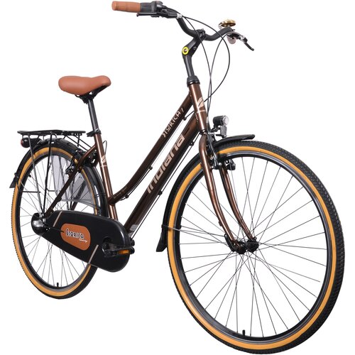Rower miejski INDIANA Storica 141 3B M19 28 cali damski Brązowy