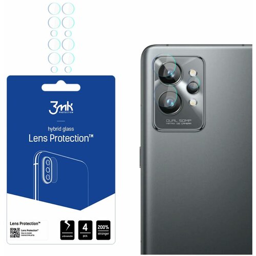 Szkło hybrydowe na obiektyw 3MK Lens Protecion do Realme GT 2 Pro