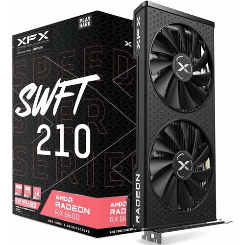 Karta graficzna XFX Radeon RX 6600 Speedster SWFT 210 Core 8GB