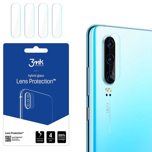 Szkło hybrydowe na obiektyw 3MK Lens Protection do Huawei P30