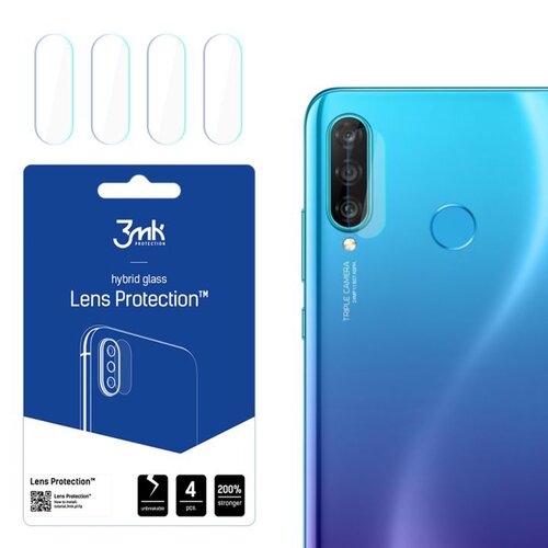 Szkło hybrydowe na obiektyw 3MK Lens Protection do Huawei P30 Lite