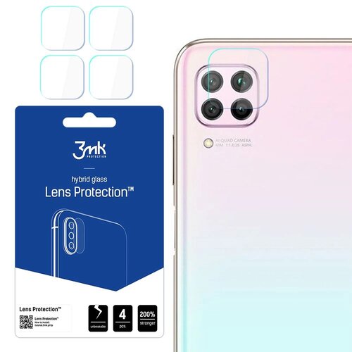 Szkło hybrydowe na obiektyw 3MK Lens Protection do Huawei P40 Lite