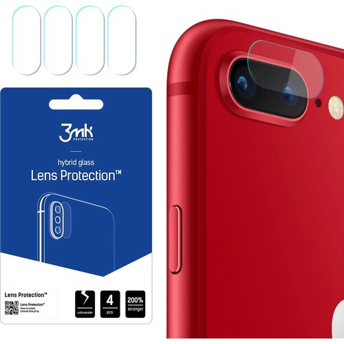 Szkło hybrydowe na obiektyw 3MK Lens Protection do Apple iPhone 7 Plus/8 Plus