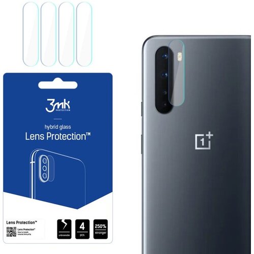Szkło hybrydowe na obiektyw 3MK Lens Protection do OnePlus Nord 5G
