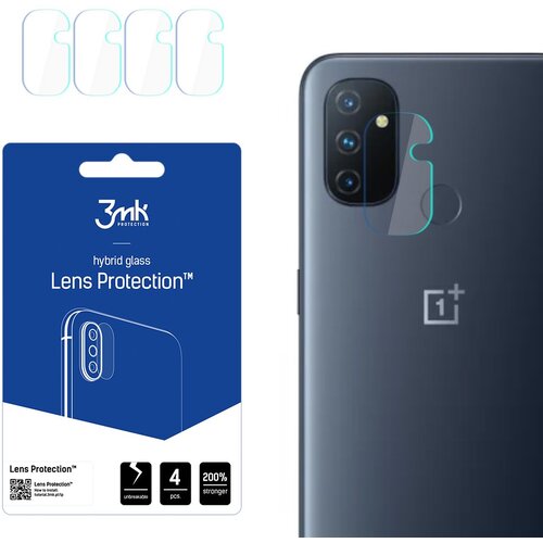 Szkło hybrydowe na obiektyw 3MK Lens Protection do OnePlus Nord N100