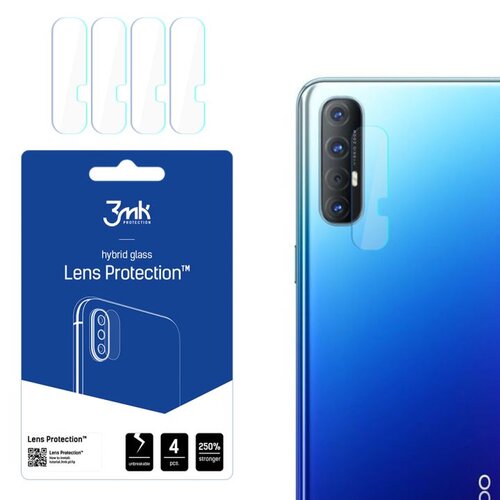 Szkło hybrydowe na obiektyw 3MK Lens Protection do Oppo Reno 3 Pro