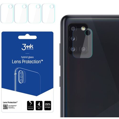 Szkło hybrydowe na obiektyw 3MK Lens Protection do Samsung Galaxy A31