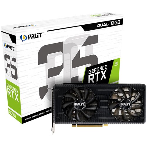 Karta graficzna PALIT GeForce RTX 3050 Dual 8GB