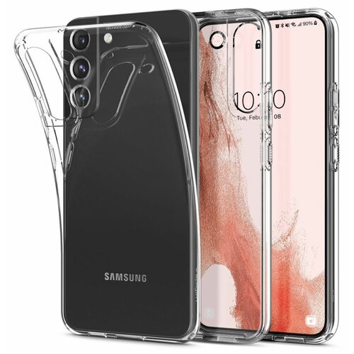 Etui SPIGEN Liquid Crystal do Samsung Galaxy S22 Przezroczysty