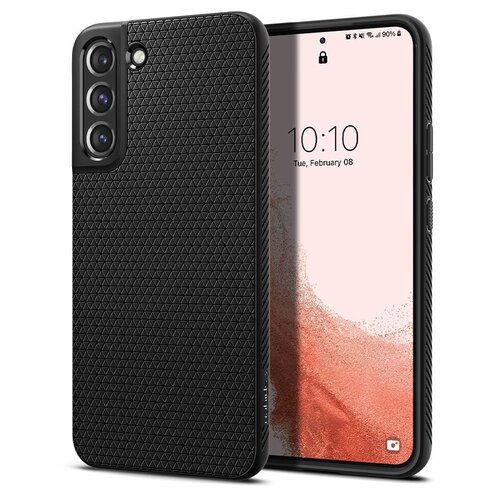 Etui SPIGEN Liquid Air do Samsung Galaxy S22 Czarny