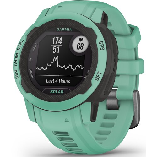 Zegarek sportowy GARMIN Instinct 2S Solar Zielony