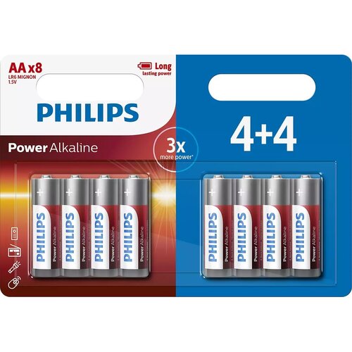 Bateria AA LR6 PHILIPS Power Alkaline (8 szt.)
