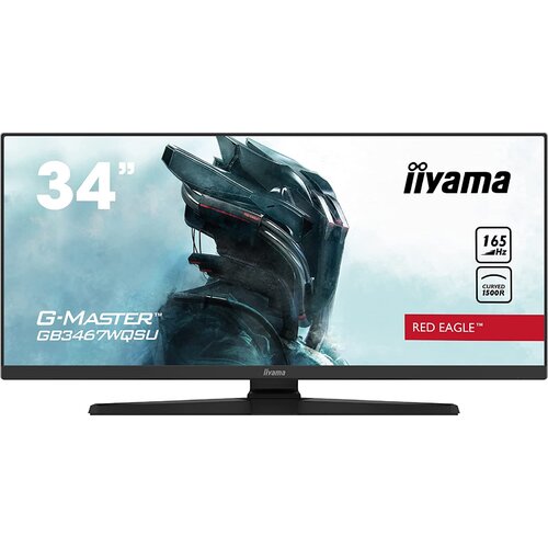 Monitor IIYAMA G-Master GB3467WQSU-B1 Red Eagle 34" 3440x1440px 165Hz 0.4 ms Curved