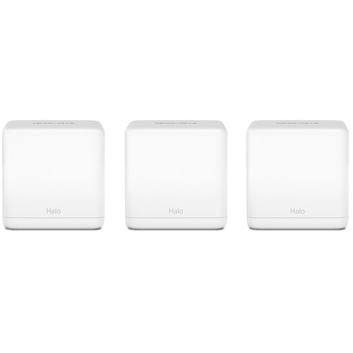 Router MERCUSYS Halo H30G 2.4 / 5 GHz (DualBand), Wi-Fi Mesh (3 szt.)