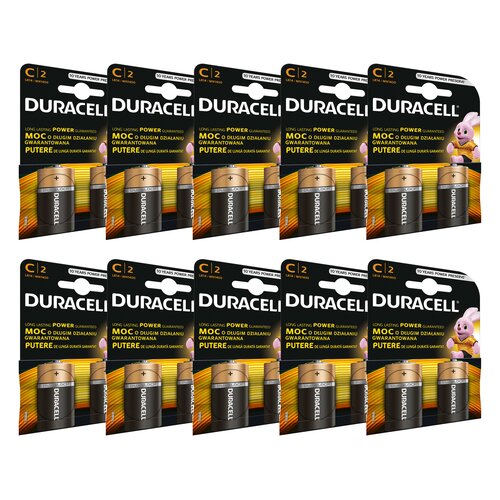 Baterie C LR14 DURACELL Basic (20 szt.)
