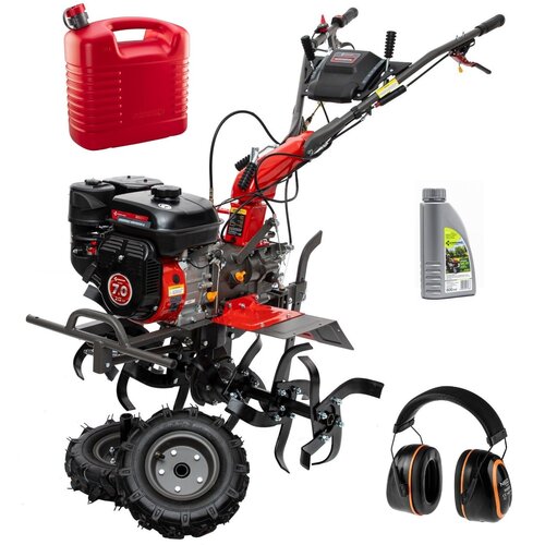 Glebogryzarka spalinowa GREENSO WM1000N-6 Weima + Olej do kosiarki GREENSO SAE30 4T + Kanister NEO 11-561 20 L + Nauszniki przeciwhałasowe NEO 97-563