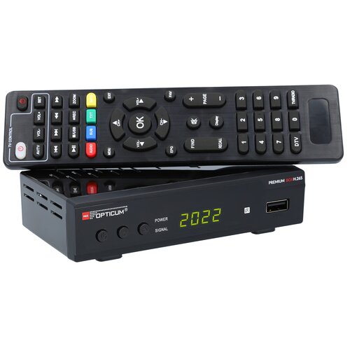 Dekoder OPTICUM Premium Box H.265 DVB-T2/HEVC/H.265