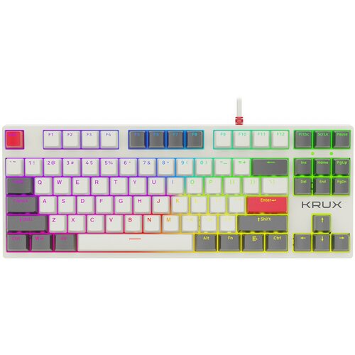 Klawiatura KRUX Atax Pro RGB Creator Retro Gateron Yellow Pro