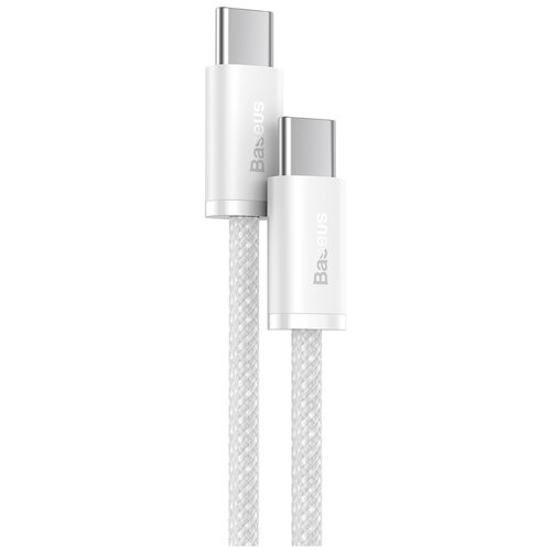Kabel USB Typ-C - USB Typ-C BASEUS Dynamic 100W 1m Biały