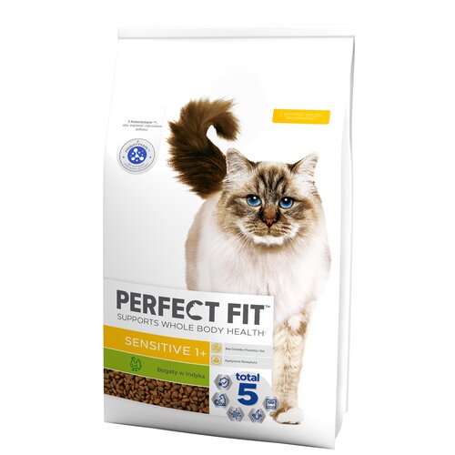 Karma dla kota PERFECT FIT Sensitive Indyk 7 kg