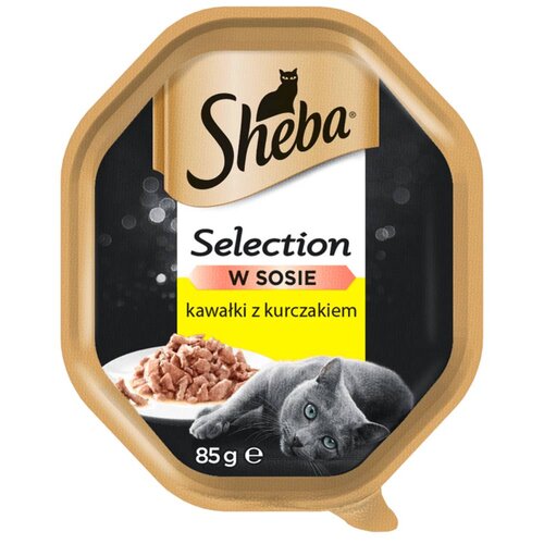 Karma dla kota SHEBA Selection Kurczak 85 g